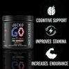 Origin Jocko Fuel Pre Workout Powder with L-Citrulline, Nootropic & Caffeine for Endurance & Stamina - Keto, Sugar Free Blend for Distance Running, Cycling, Jiu Jitsu - 30 Servings (Watermelon) - Image 2