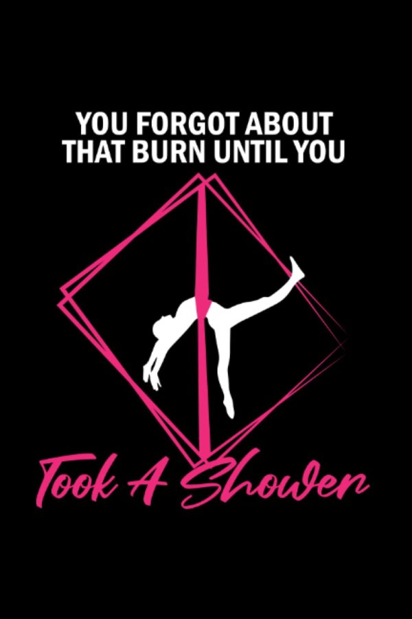 You forgot about that burn until you took a shower: Aerial Yoga Lined Book, Aerial Gymnastic Book, Aerial Silk Dancer Book Lined, Aerial Ribbon Lined ... Book Lined, Aerial Contortion Book Lined