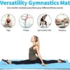 Gymnastics Mats 2" Thick Folding Exercise Mat Gym Yoga Mat Aerobics Fitness Mat Folding Kids' Gymnastics Tumbling Mat with Carrying Handles for Home Gym Exercise&Play Gym Floor Mats - Image 6
