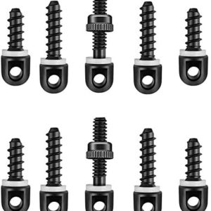 Anovo Sling Swivel Studs, Wood Screw Studs