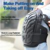 Professional Knee Pads for Work Construction Gardening – Heavy Duty Non-Slip Shell Knee Protector – Thick Foam & Gel Cushion & Adjustable Straps – Fit Men and Women… - Image 3