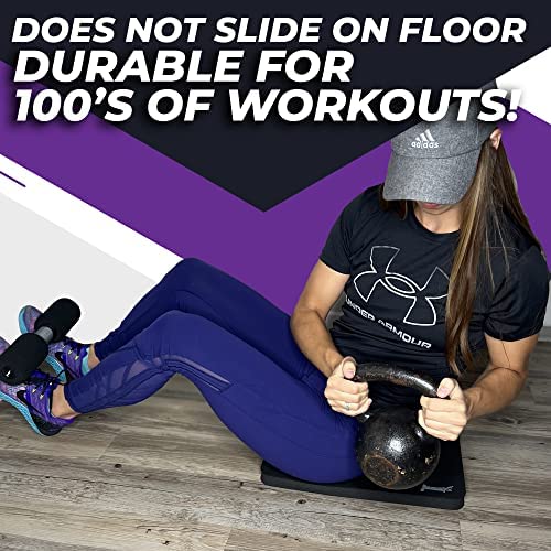 Nordstick Nordic Curl Knee Pad - Premium Soft Feel and Extra Thick 1.2" (30.5mm) - Pad Provides Cushion for Knees and Elbows - Durable & Portable Exercise Mat For Many Workouts And Everyday Tasks - Image 7