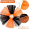 4 Pieces Tiger Costume Set Animal Fancy Costume Tiger Ear Headband Tail Bow Tie Tutu Skirt for Kids Halloween Cosplay Party - Image 3