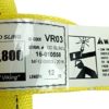 USA Made VR3 X 12' Yellow Slings 4'-30' Lengths in Listing, Double PLY Cover Endless Round Poly Lifting Slings, 8,400 lbs Vertical, 6,720 lbs Choker, 16,800 lbs Basket(USA Poly) (12 FT) - Image 2