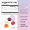 BeLive Probiotic Gummies - Probiotics with 5 Billion CFUs for Digestive Health, Men, Women & Kids - for Immune Support, Sugar Free & Vegan | 60 Ct – Blueberry, Strawberry & Orange - Image 2