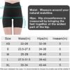 Womens 5" Crossover Workout Shorts High Waisted Ribbed Butt Lift Biker Running Compression Yoga Shorts - Image 7