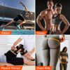 Resistance Bands Set, Ankle Resistance Bands with Cuffs, Exercise Bands for Physical Therapy, Strength Training, Yoga, Pilates, Stretching, Kickbacks Hip Gluteus Training Exercises - Image 7