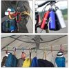 40 pcs Carabiner Clip Keychains 2" Aluminum D-Ring Spring Small Carabiners Clip Set for Outdoor Camping Home Mini Lock Hooks Snap Link Durable Improved Key Chain Carabineer +20 pcs Ring 40pcs Intotal - Image 3