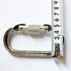 wellsem® 23kn D-ring Steel Screw-locking Carabiners for Rv, Camping, Fishing, Hiking, Traveling and Keychain - Image 5