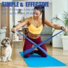 Potok Resistance Bands Set, 3 Pack Latex Exercise Bands with Different Strengths,Elastic Bands for Upper & Lower Body & Core Exercise, Physical Therapy, Pilates, Rehab - Image 6