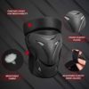 BOSONER Adult/Child Knee Pad Elbow Pads Guards Protective Gear Set for Roller Skates Cycling BMX Bike Skateboard Inline Skatings Scooter Riding Sports - Image 4