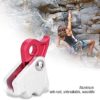 Alomejor Climbing Stop Descender 15KN Self-Braking Stop Descender for Rope Rescue Descender Ring Climbing Gear Safety Rock Climbing Tree Arborist Caving Rope Grab - Image 4