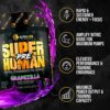 ALPHA LION Superhuman Pre Workout Powder, Beta Alanine, L-Taurine & Tri-Source Caffeine for Sustained Energy & Focus, Nitric Oxide & Citrulline for Pump (21 Servings, Grapezilla) - Image 2