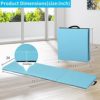 Gymnastics Mats 2" Thick Folding Exercise Mat Gym Yoga Mat Aerobics Fitness Mat Folding Kids' Gymnastics Tumbling Mat with Carrying Handles for Home Gym Exercise&Play Gym Floor Mats - Image 7