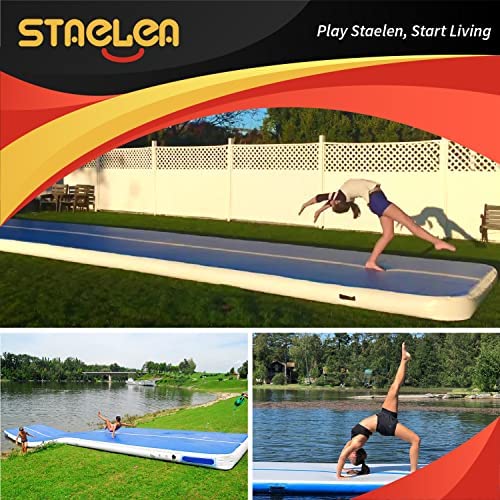 Inflate 10 Feet Training Tumbling Mat,The 4-Inch Thick Inflatable Yoga Mat For The Home,For Family/Training/Cheerleading/Yoga/Water Sports - Image 7