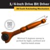Titan - 1/4 In. Aluminum Swivel Head Micro Bit Driver (11323) - Image 5