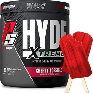 PROSUPPS® Mr. Hyde® Xtreme Pre-Workout Powder Energy Drink - Intense Sustained Energy, Pumps & Focus with Beta Alanine, Creatine & Nitrosigine, (30 Servings, Cherry Popsicle)