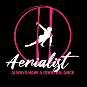 Aerialist always have a good balance: Aerial Yoga Lined Book, Aerial Gymnastic Book, Aerial Silk Dancer Book Lined, Aerial Ribbon Lined Book, ... Book Lined, Aerial Contortion Book Lined