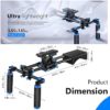 Neewer Camera Shoulder Rig, Video Film Making System Kit for DSLR Camera and Camcorder with Soft Rubber Shoulder Pad and Dual Hand Grips, Compatible with Canon/Nikon/Sony/Pentax/Fujifilm/Panasonic - Image 8