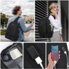 Crossbody Sling Bag for Men, 18L Expanded Sling Backpack with USB Port, Water Resistant Travel Hiking Daypack with Phone Pocket, Lightweight Shoulder Bag for Travel Camping Hiking Outdoor Sports - Image 4