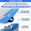 Air Track Tumbling Mat for Gymnastics 10ft Tumble Track Air Mat for Kids Home Training Exercise - Image 5