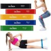 Exercise Bands,IWJSEA 12inch Stretch Bands for Exercise Women Workout Bands for Home Gym Yoga Strength Training 100% Natural Latex Resistance Loops Set of 5 - Image 9