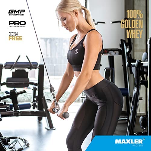 Maxler 100% Golden Whey Protein - 24g of Premium Whey Protein Powder per Serving - Pre, Post & Intra Workout - Fast-Absorbing Whey Hydrolysate, Isolate & Concentrate Blend - Blueberry Muffin 2 lbs - Image 7