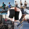 Volleball Knee Pads for Dancer,Protective Knee Pas for Adult kids,Soft Breathable Knee Pads for Football Yoga GYM Baketball Skating (Medium, black) - Image 6