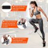 Resistance Bands Set, Ankle Resistance Bands with Cuffs, Exercise Bands for Physical Therapy, Strength Training, Yoga, Pilates, Stretching, Kickbacks Hip Gluteus Training Exercises - Image 9
