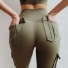 DUOWEI Womens Sweat Pants Tall Women Cargo Pants Casual High Waist Jogger Pants Loose Outdoor Twill Trousers Work Out - Image 7