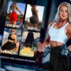 Scrunch Butt Lifting Seamless Shorts for Women High Waist Tummy Control Workout Biker Shorts Ruched Booty Lifting Leggings - Image 5