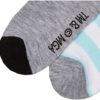 L.O.L. Surprise! girls Lol Surprise! 2 Pack Knee High Socks, Grey Stripe, Shoe Size 3-8 US - Image 2