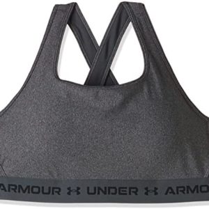 Under Armour Women's Crossback Mid-Impact Heather Sports Bra