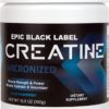 Unlock Your Workout Potential with Epic Black Label Creatine Micronized - 300 Grams of HPLC Certified, Blue Raspberry Flavored Creatine Powder for Optimal Bioavailability and Performance - Image 6