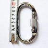 wellsem® 23kn D-ring Steel Screw-locking Carabiners for Rv, Camping, Fishing, Hiking, Traveling and Keychain - Image 4