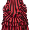 Belle Poque Women's Vintage Stripes Gothic Victorian Skirt Renaissance Style Falda - Image 7