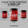 Six Star Casein Protein Powder Elite Casein Protein Powder | Slow-Digesting Micellar Casein Protein Powder for Muscle Gain | Triple Chocolate Protein Powder, 2 lbs (26 Servings) (Package May Vary) - Image 4