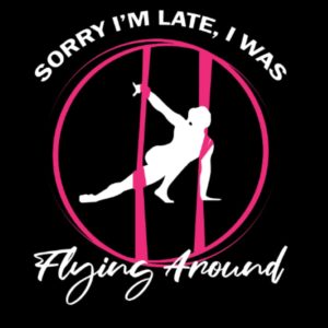 Im mate I was flying around: Aerial Yoga Lined Book, Aerial Gymnastic Book, Aerial Silk Dancer Book Lined, Aerial Ribbon Lined Book, Aerialist Book ... Book Lined, Aerial Contortion Book Lined