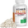 Bronson Vitamin K2 (MK7) with D3 Extra Strength Supplement Bone Health Non-GMO Formula 10,000 IU Vitamin D3 & 120 mcg Vitamin K2 MK-7 Easy to Swallow Vitamin D & K, 120 Capsules - Image 5