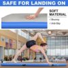 Air Track Tumbling Mat for Gymnastics 10ft Tumble Track Air Mat for Kids Home Training Exercise - Image 2