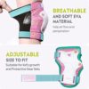 OutdoorMaster Teenagers/kids Elbow Pads and Knee Pads for Kids - 6-In-1 Set for Protective Gear Sets with Youth Shin Guards and Wrist Straps for Kids Bike and Kids Skateboard etc - Image 3
