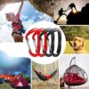 B-Mardi 12KN Lightweight Heavy Duty Locking Carabiner Clips,Aluminium Wiregate Caribeaners for Hammocks,Camping, Outdoor and Gym etc,Hiking & Utility - Image 4