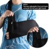 Arm Sling Shoulder Immobilizer Medical Support Strap for Rotator Cuff & Shoulder Injury, Breathable, Adjustable Shoulder Strap, Left and Right Arm, Men and Women(Size L) - Image 5