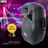 5 CORE Premium 15" Inch Passive DJ PA Speaker Pair System Each 250W RMS(1600W PMPO) ABS Lightweight Cabinet XLR,1/4, Speakon, 8 Ohm, Stand Mountable with Tripod Speaker Stand & Bag PC SS 2PCS - Image 8