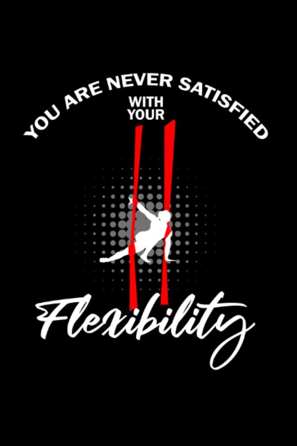 You are never satisfied with your flexibility: Aerial Yoga Lined Book, Aerial Gymnastic Book, Aerial Silk Dancer Book Lined, Aerial Ribbon Lined Book, ... Book Lined, Aerial Contortion Book Lined