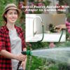 Swivel Faucet to Hose Adapter with Aerator, Sink Hose Attachment for Faucet to Garden Hose 3/4 Inches, 15/16 Male Thread or 55/64-27UNS Female Thread to Faucet, Solid Brass, Chrome - Image 4