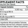 Thorne Vitamin K - Vitamins K1 and K2 (as MK-4 and MK-7) - Supports Strong Bones and Healthy Heart - 60 Capsules - Image 2