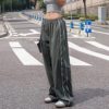 DUOWEI Plus Size Loose Baggy Yoga Pants Women Cargo Pants Casual High Waist Jogger Pants Loose Outdoor Twill Knit Harem - Image 3