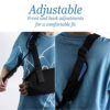 Arm Sling Shoulder Immobilizer Medical Support Strap for Rotator Cuff & Shoulder Injury, Breathable, Adjustable Shoulder Strap, Left and Right Arm, Men and Women(Size L) - Image 3