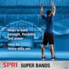 SPRI Superbands - Resistance Band for Assisted Pull-ups, Core Fitness, and Strength Training Resistance Exercises - Versatile Tool for Flexibility, Stamina, and Balance - Image 3